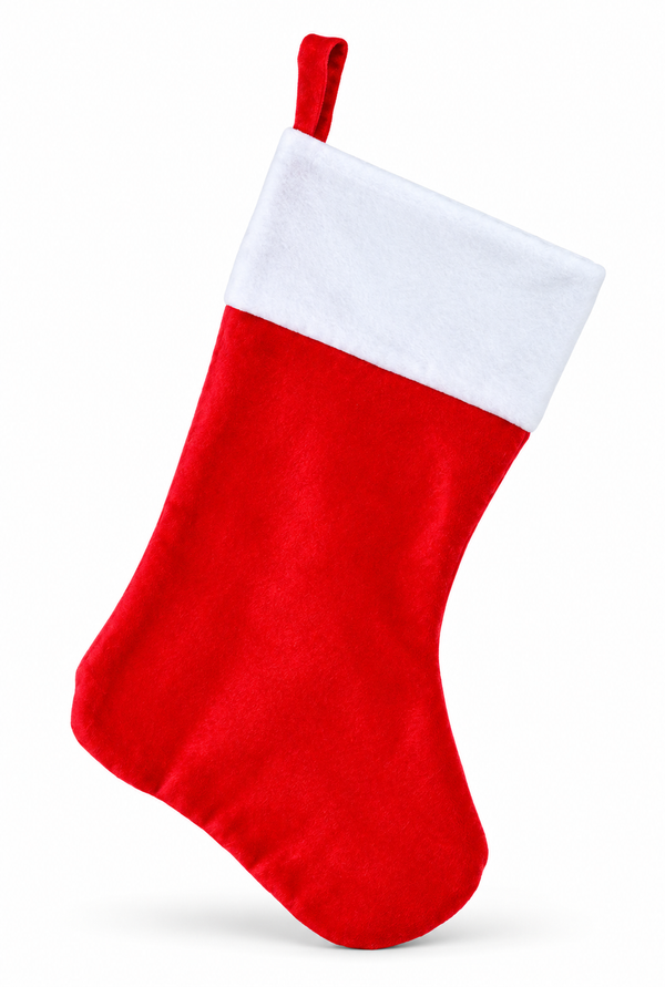 Classic Red Christmas Stocking - 45 cm