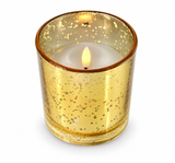 LED Glass Christmas Candle