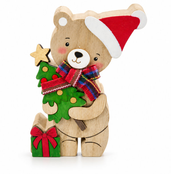 Heritage Teddy Bear Table Decoration