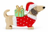 Christmas Dog Table Decoration