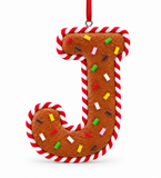 Gingerbread Candy Alphabet Decoration – 11cm