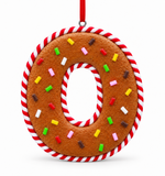 Gingerbread Candy Alphabet Decoration – 11cm
