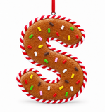 Gingerbread Candy Alphabet Decoration – 11cm