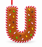 Gingerbread Candy Alphabet Decoration – 11cm