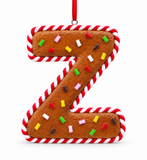 Gingerbread Candy Alphabet Decoration – 11cm