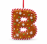 Gingerbread Candy Alphabet Decoration – 11cm