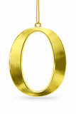 Gold Metal Alphabet Hanging Decoration