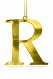 Gold Metal Alphabet Hanging Decoration
