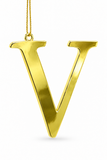 Gold Metal Alphabet Hanging Decoration