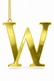 Gold Metal Alphabet Hanging Decoration