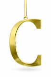 Gold Metal Alphabet Hanging Decoration