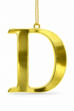 Gold Metal Alphabet Hanging Decoration
