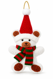 Christmas Teddy Bear Hanging Decoration