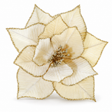 Luxe Velvet Poinsettia Clip