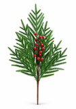 Norfolk Pine and Berry Spray – 76cm