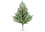 Norfolk Pine and Berry Spray – 76cm
