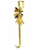 Metal Bow Christmas Wreath Hanger 38 cm