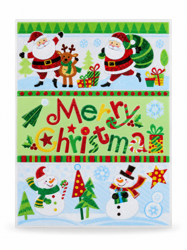 Christmas Window Cling Decorations