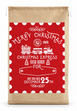 Stamped Christmas Gift Sack - 78 x 48 cm