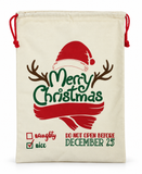 Deluxe Printed Christmas Gift Sack - 68 x 48 cm