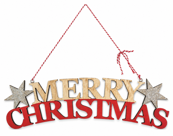 Merry Christmas Hanging Sign