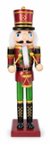 Matte Metallic Nutcracker – 38cm