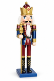 Matte Metallic Nutcracker – 38cm