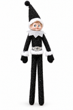 Naughty Black Poseable Elf Doll – 33cm