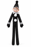 Naughty Black Poseable Elf Doll – 33cm
