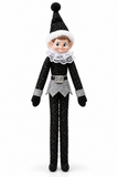 Naughty Black Poseable Elf Doll – 33cm