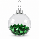 Confetti-Filled Christmas Bauble 80 mm