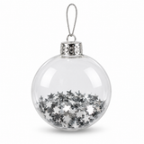 Confetti-Filled Christmas Bauble 80 mm