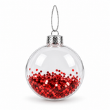 Confetti-Filled Christmas Bauble 80 mm