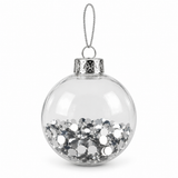 Confetti-Filled Christmas Bauble 80 mm