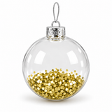 Confetti-Filled Christmas Bauble 80 mm