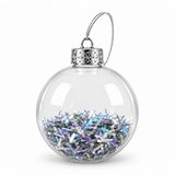 Confetti-Filled Christmas Bauble 80 mm
