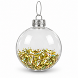 Confetti-Filled Christmas Bauble 80 mm