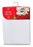 Jacquard Christmas Tablecloth – 132 × 228 cm