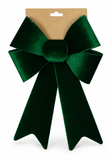 Classic Velveteen Christmas Bow 23 x 38cm