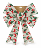 Vintage Christmas Bow 35 x 50cm