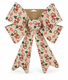 Vintage Christmas Bow 35 x 50cm