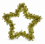 Tinsel Silhouette Star – 33 × 33 cm