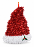 Christmas Tinsel Hanging Plaque