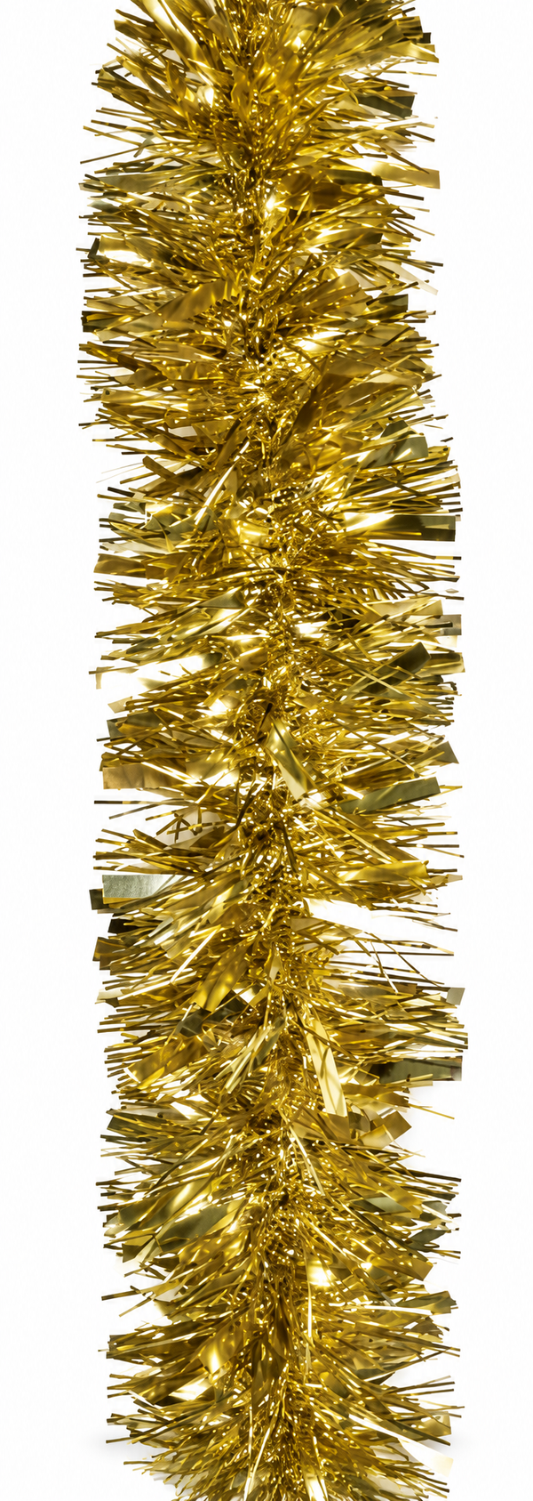 Gold Fine and Mixed-Cut Christmas Tinsel – 2m