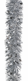 Silver Fine and Mixed-Cut Christmas Tinsel – 2m