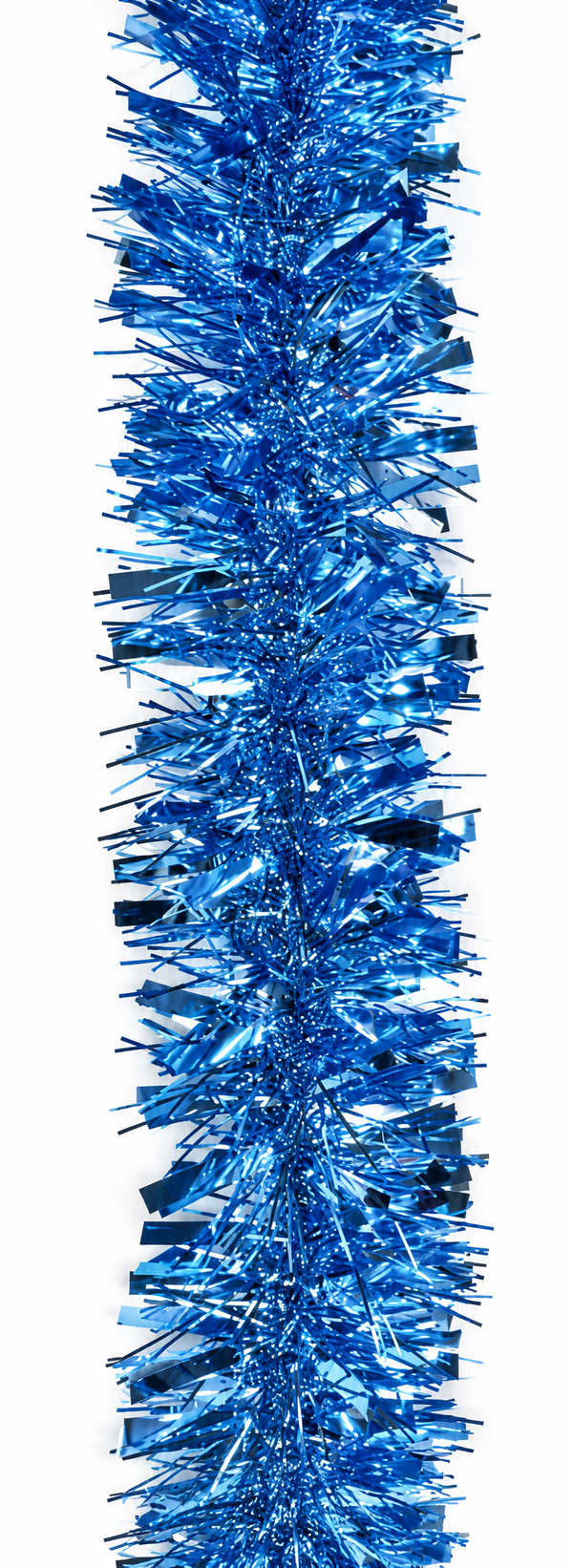 Sapphire Blue Fine and Mixed-Cut Christmas Tinsel – 2m