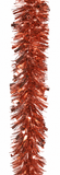 Rose Gold Fine and Mixed-Cut Christmas Tinsel – 2m