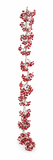 Snowy Red Berry Garland