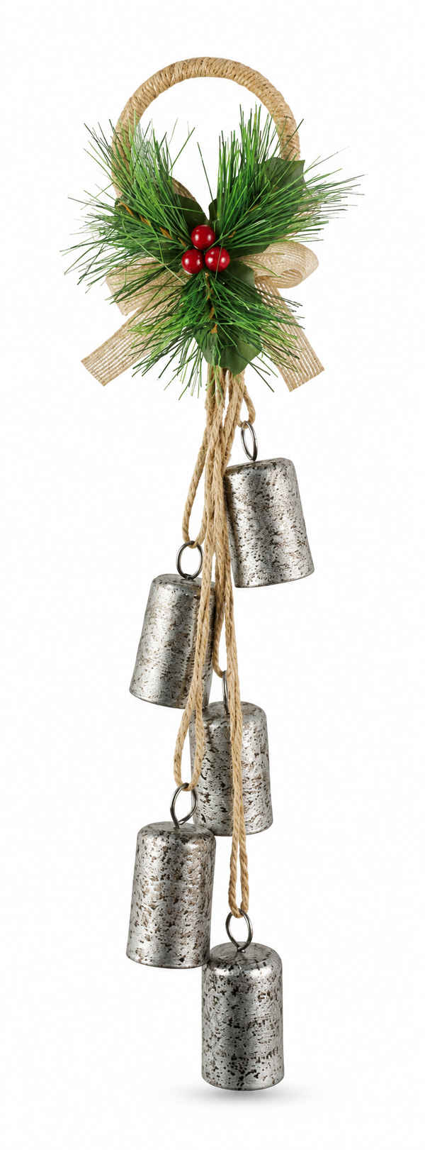 Antique-Style Cowbell Door Hanger – Five Bells