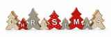 Wooden Christmas Tree Table Sign – 40 cm